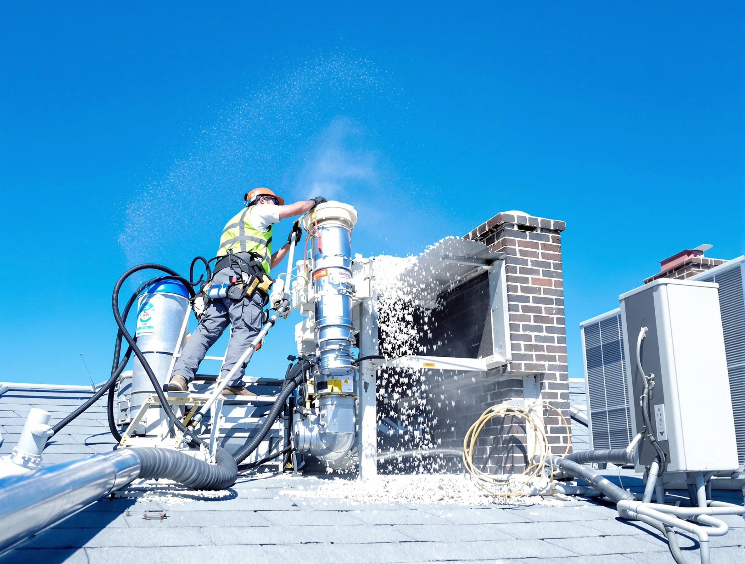 Expert roof dryer vent cleaning by Brentwood Dryer Vent Cleaning in Brentwood