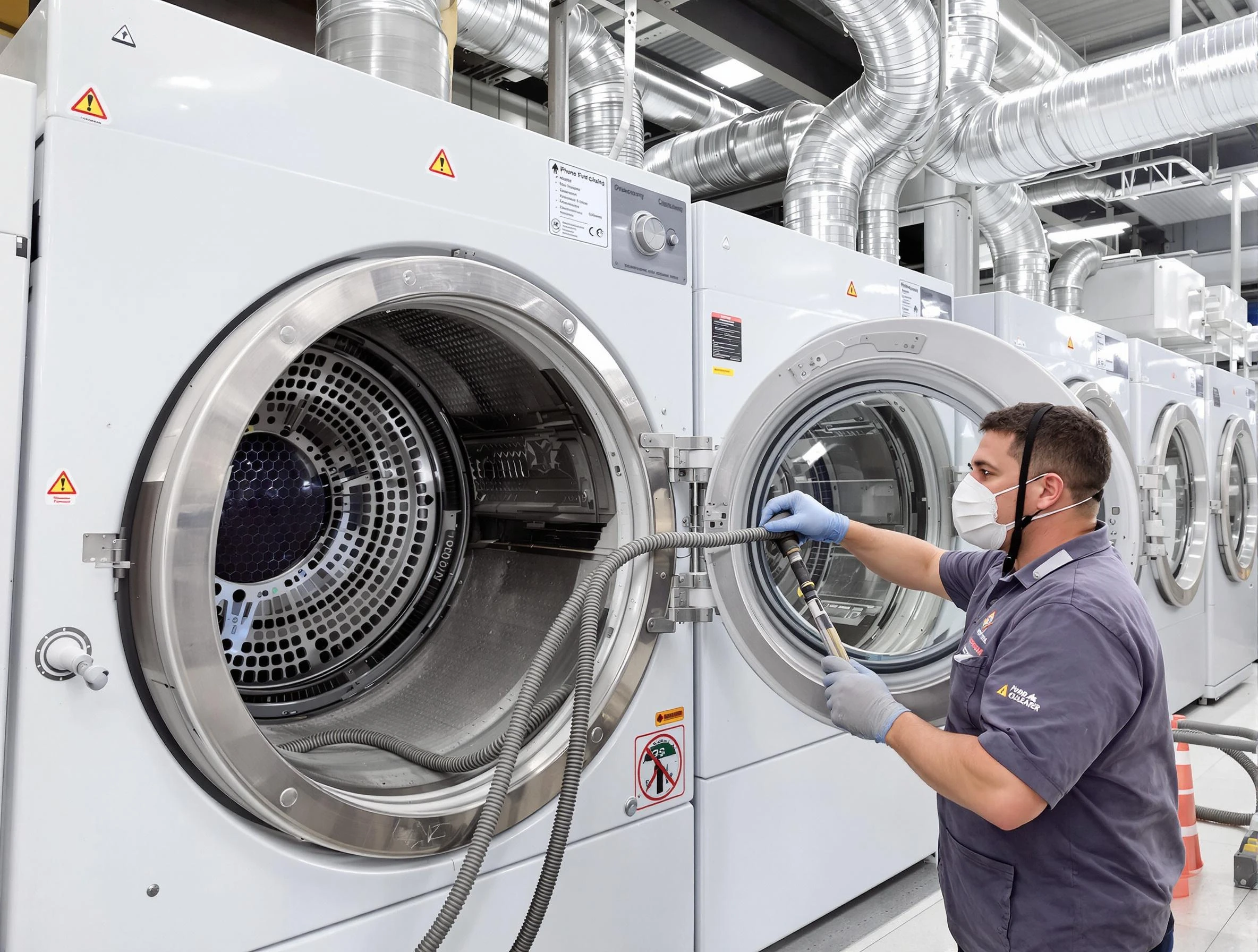 Industrial-grade dryer vent cleaning by Brentwood Dryer Vent Cleaning in Brentwood